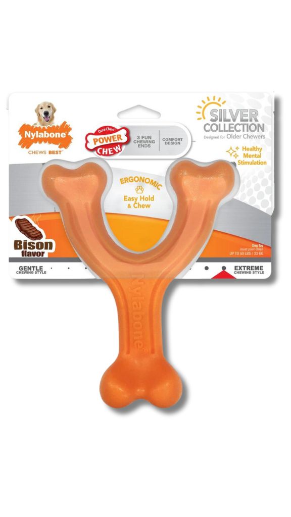 Nylabone Power Chew Wishbone Senior Dog Toy