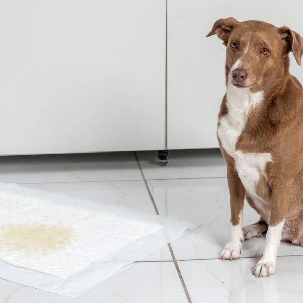 Pee pads for dogs with incontinence