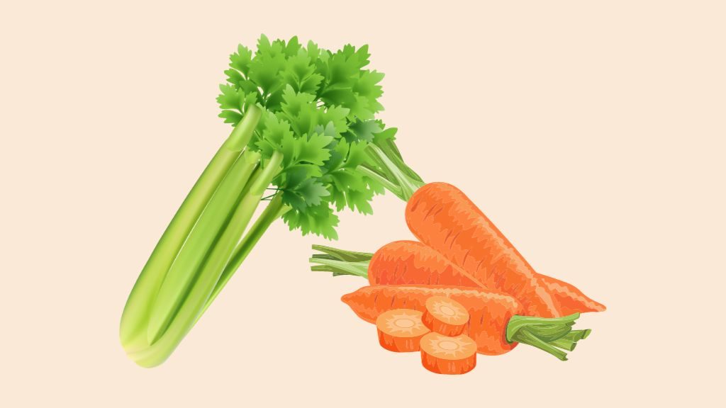 celery and carrots